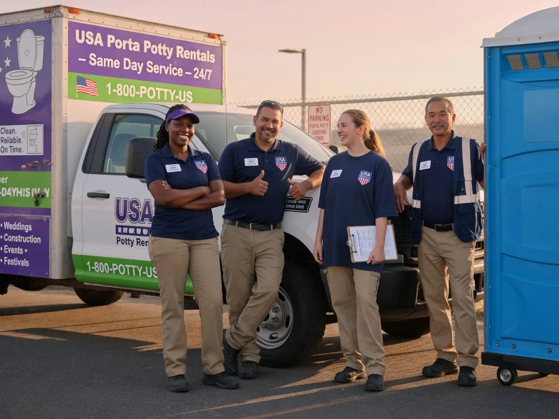 Porta Potty Rental company in Whiteman Air Force Base, MO
